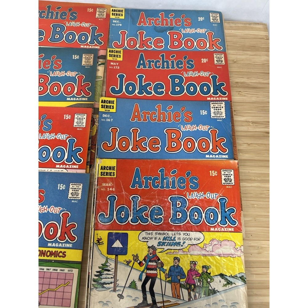 Vintage Archie's Joke Book Comic Lot (20) Silver Bronze Age Run - Picture 7 of 16